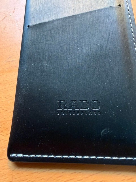 Rado True Automatic 40mm Hi-Tech Ceramic Diamonds Papers and Rewinder