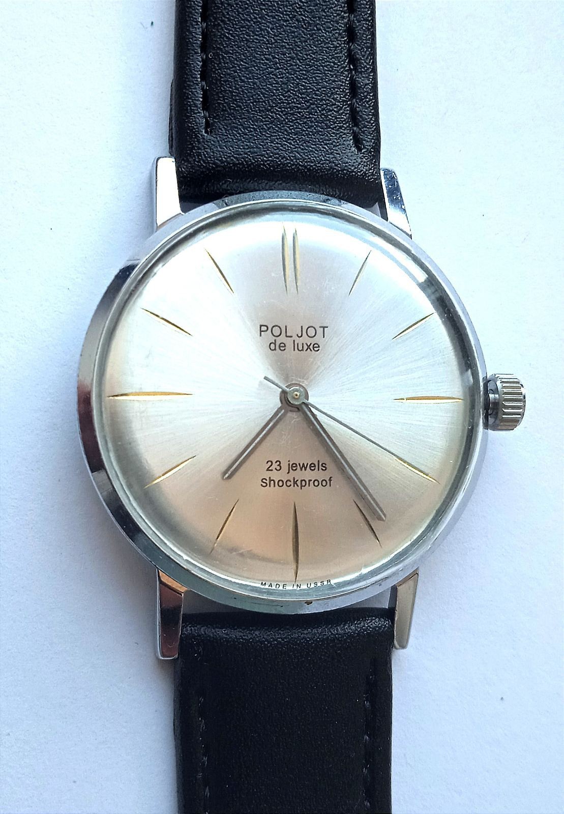 Poljot de luxe 23 Jewels Ultra Slim 2209 USSR Vintage Men’s Watch