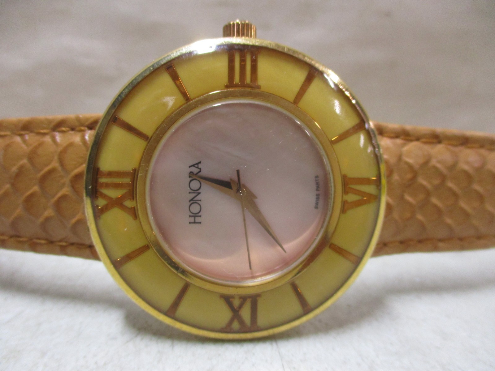 Honora Mother of Pearl Dial Wrist Watch