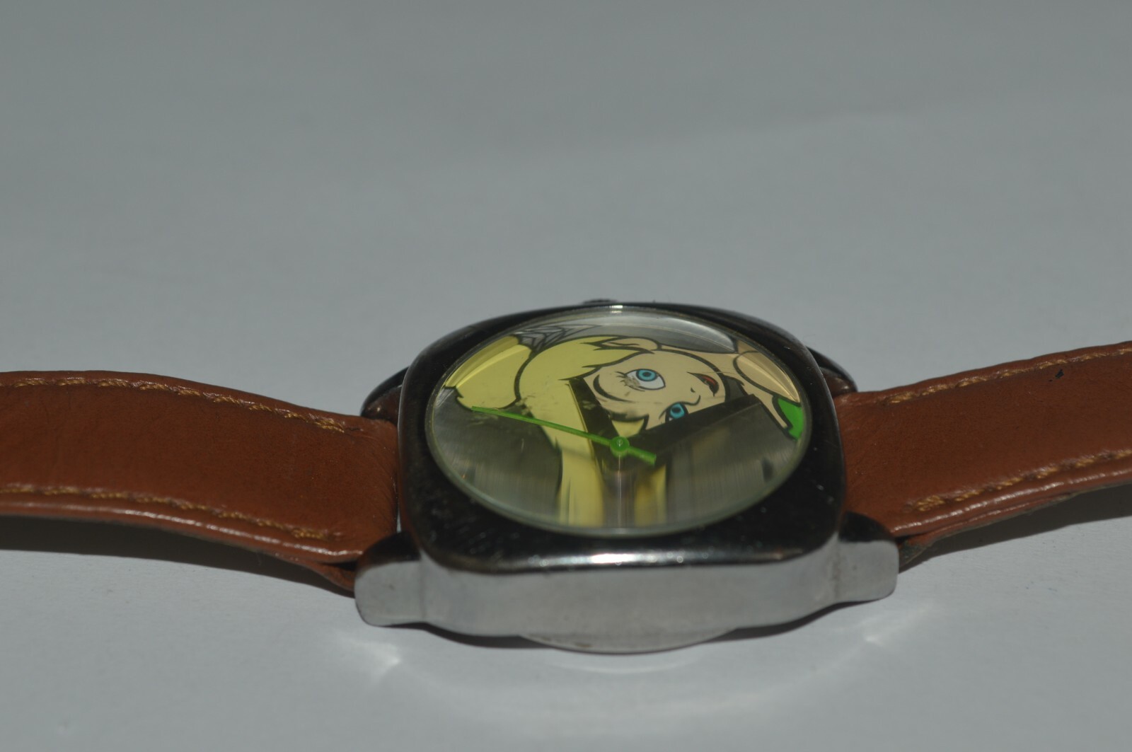 Tinkerbell Disney Watch Model MU1349 SIIO Quartz Unisex 30mm Vintage Works Fine