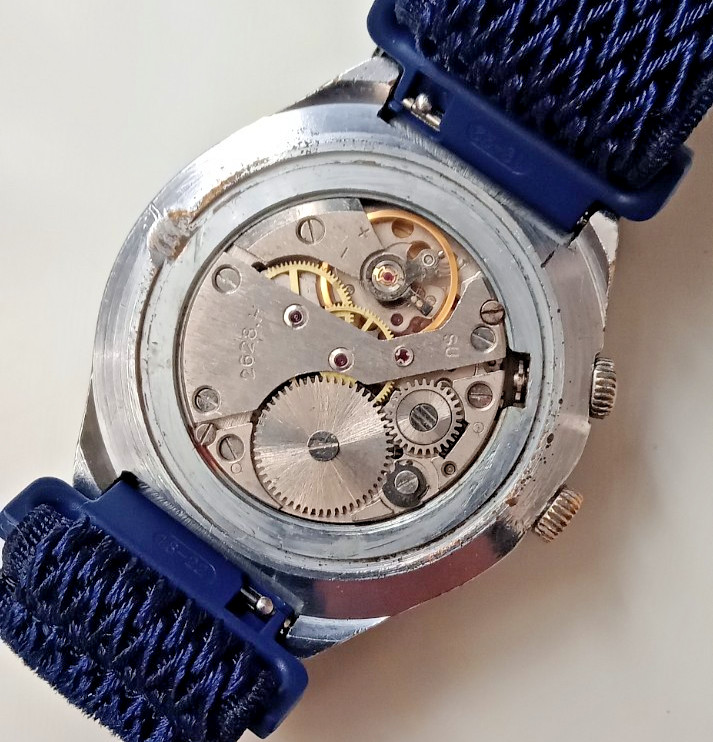 Vintage Soviet men’s mechanical watch “Raketa College”. USSR. 19 jewels. Running