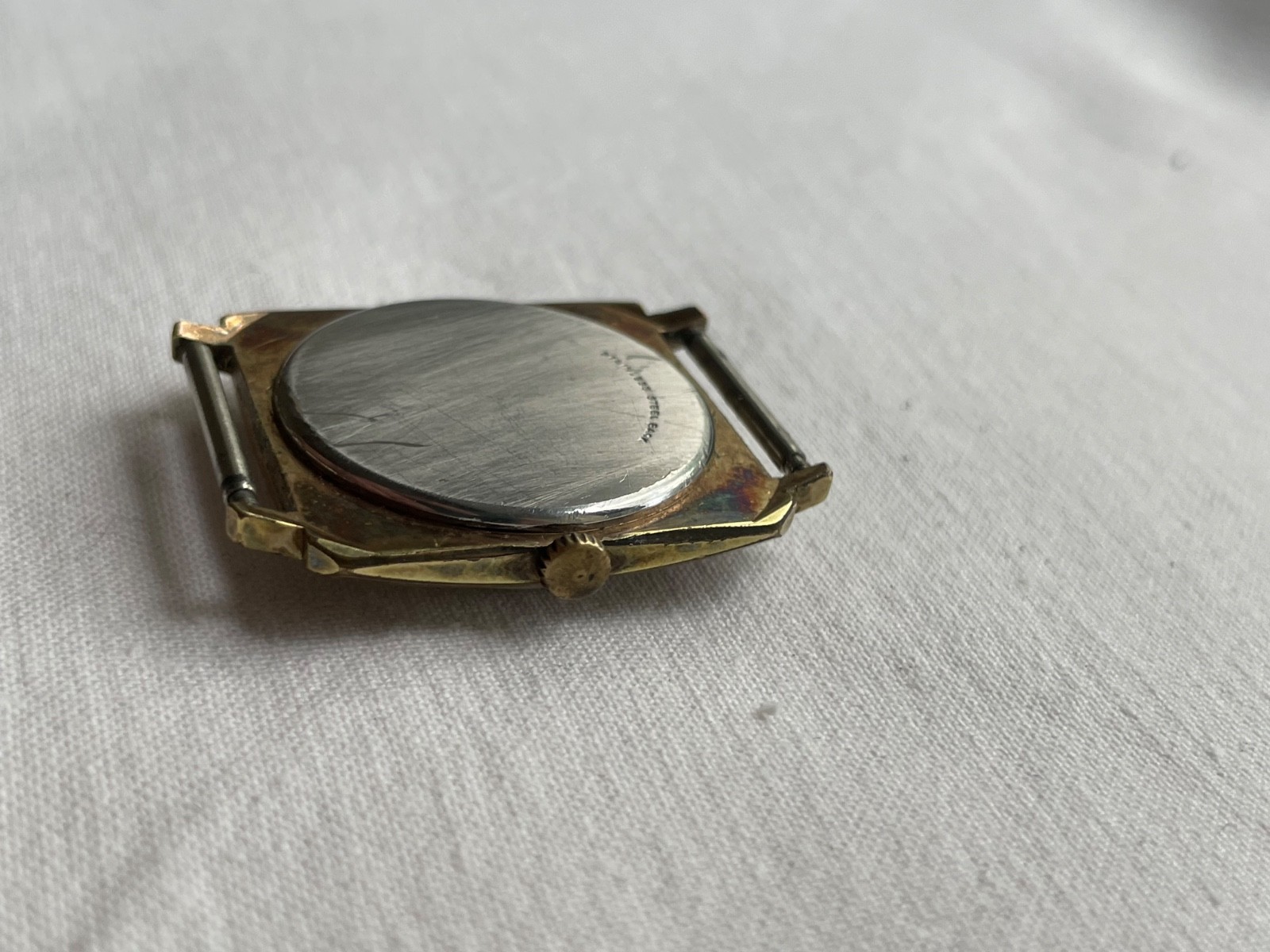 Wittnauer Silhouette 10M1 – gold filled mens watch RUNS – lot 0907