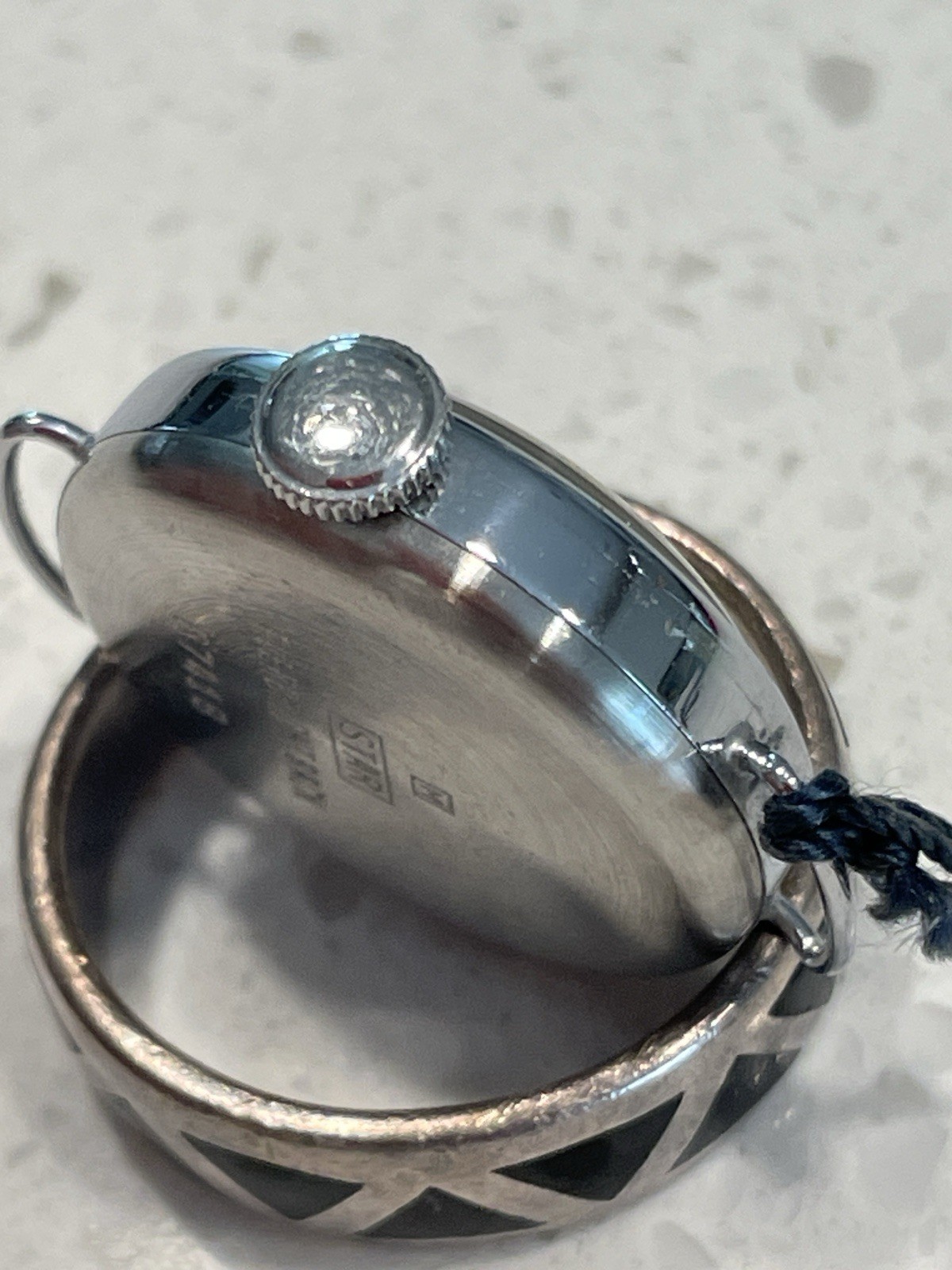 NOS Vintage Citizen “C-mark” Mechanical Watch Sub Seconds Runs 21mm