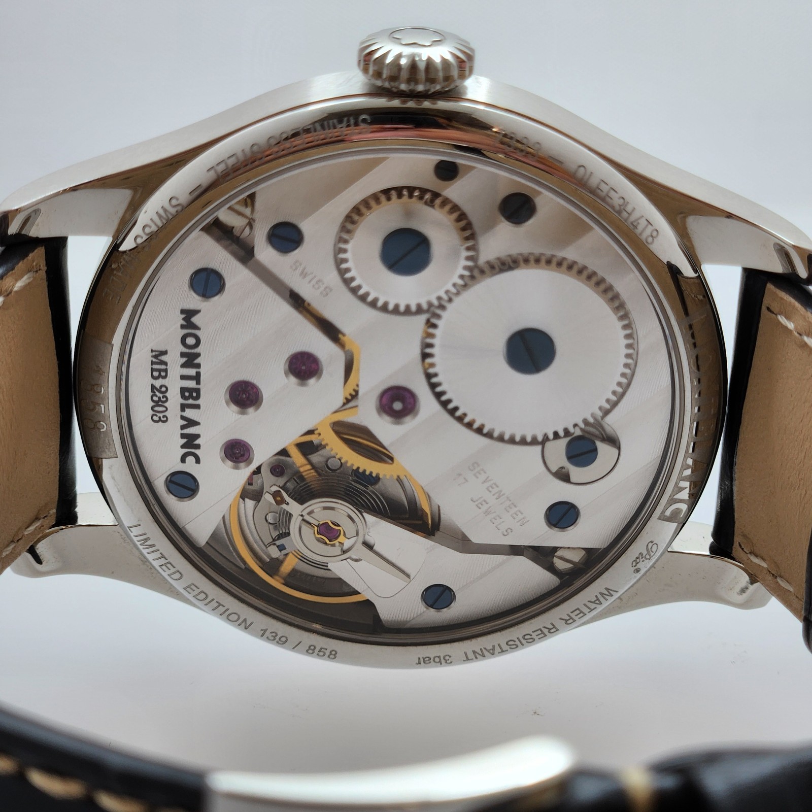 Montblanc 1858 Small Second Limited Edition 44mm Watch 7333 (113860)