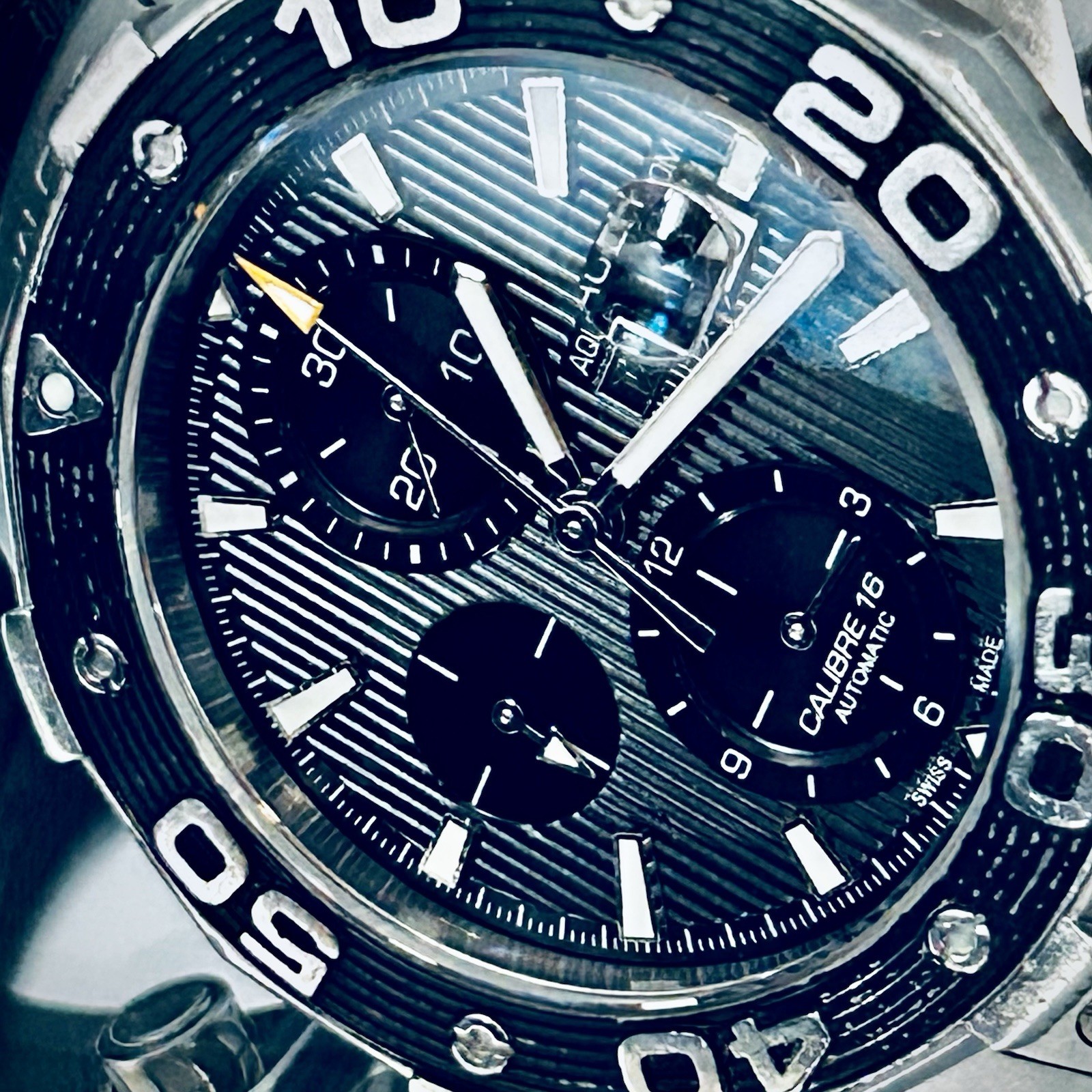 TAG HEUER AQUARACER CAJ2110 Chronograph 500M Calibre 16 Swiss Automatic Watch