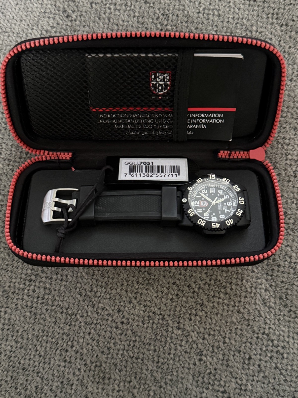 Luminox Watch 7051 38mm Navy Seal Divers Watch