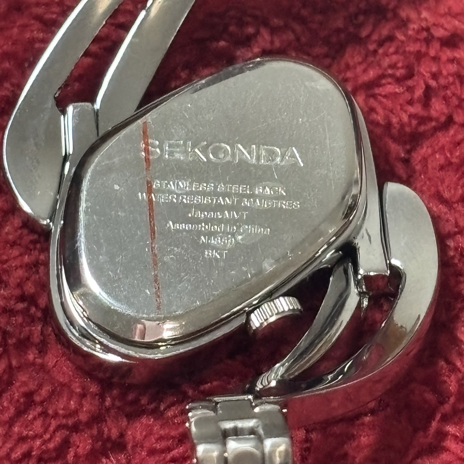 Sekonda Seksy Women’s Quartz Purple Dial Gemmed Silver Bracelet Watch Box