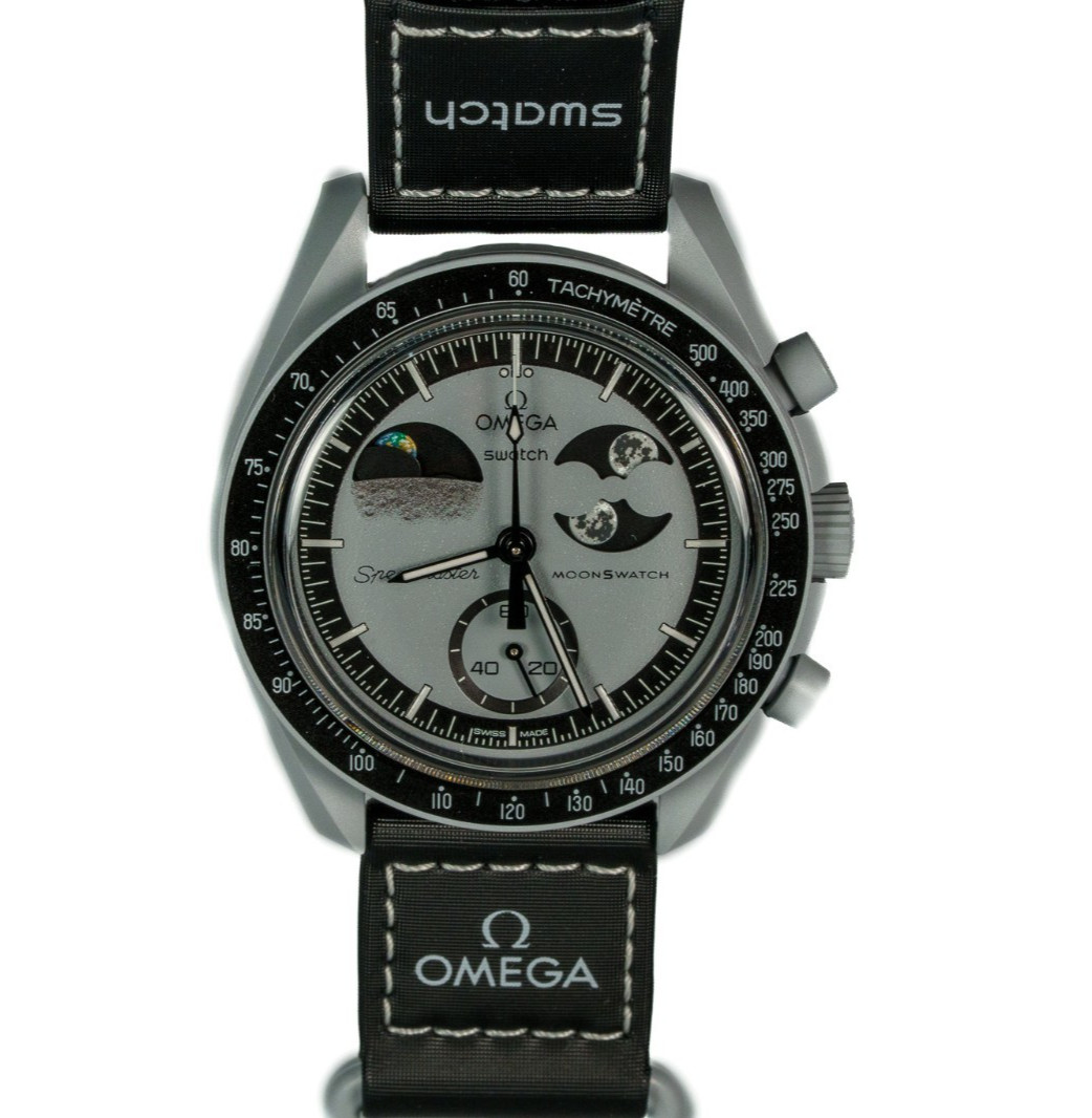 OMEGA x Swatch MoonSwatch Mission to Earthphase Bioceramic Quartz Chronograph