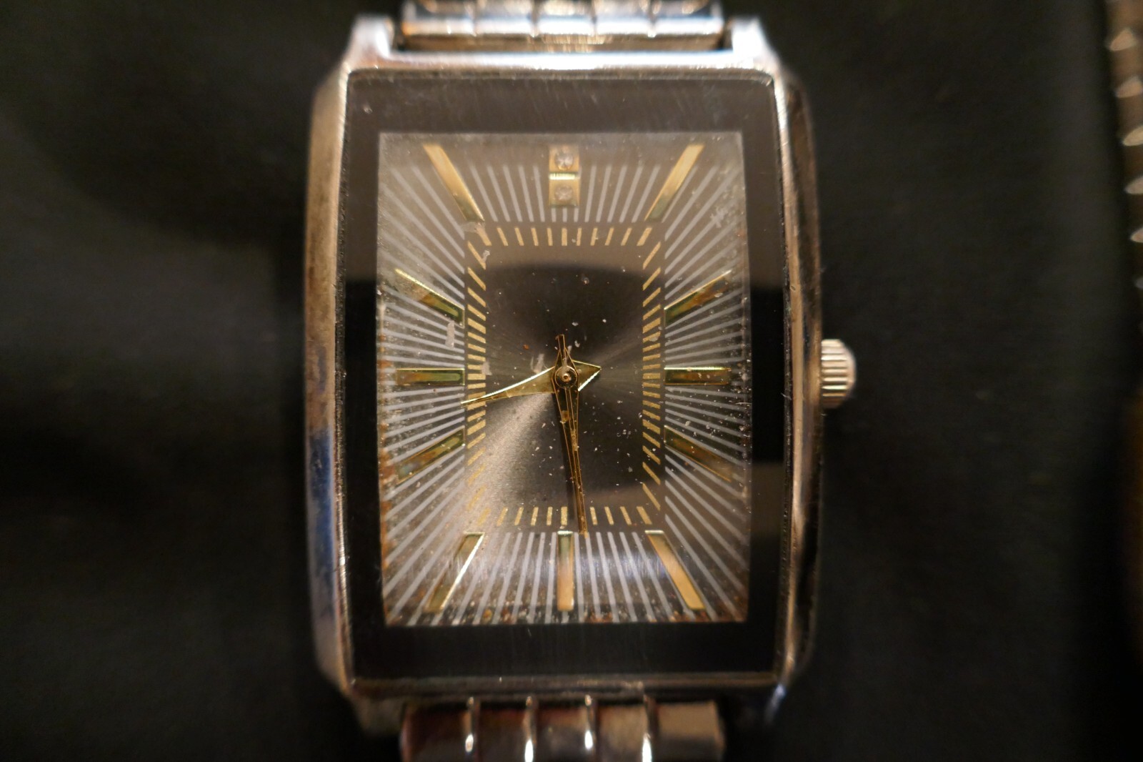 FOSSIL F2 ELGIN SWISS MOVT. JAPAN STAINLESS STEEL 2 TONE MENS LADIES WATCH LOT