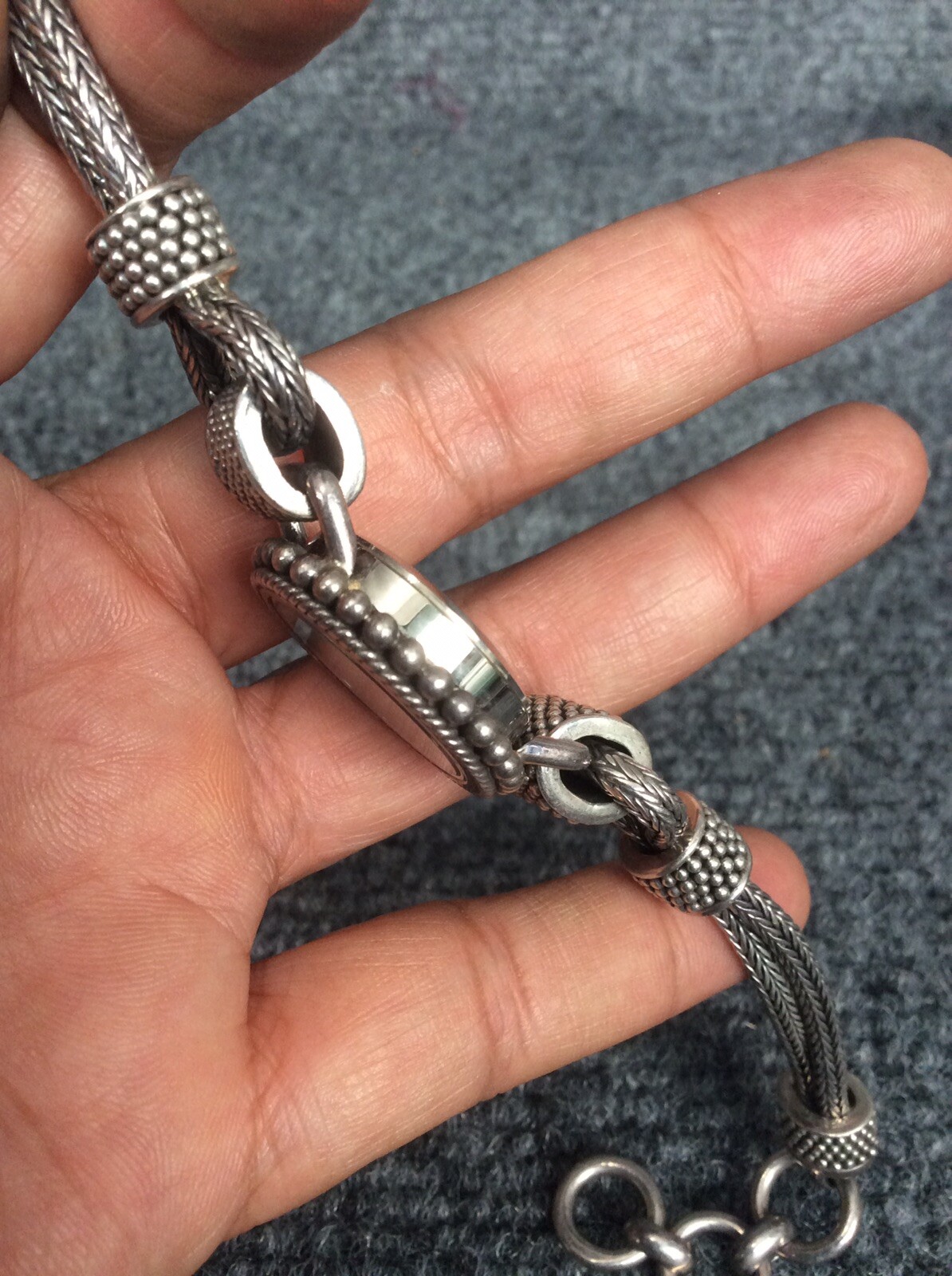 BA Saurti Indonesia sterling Silver 925 bracelet watch