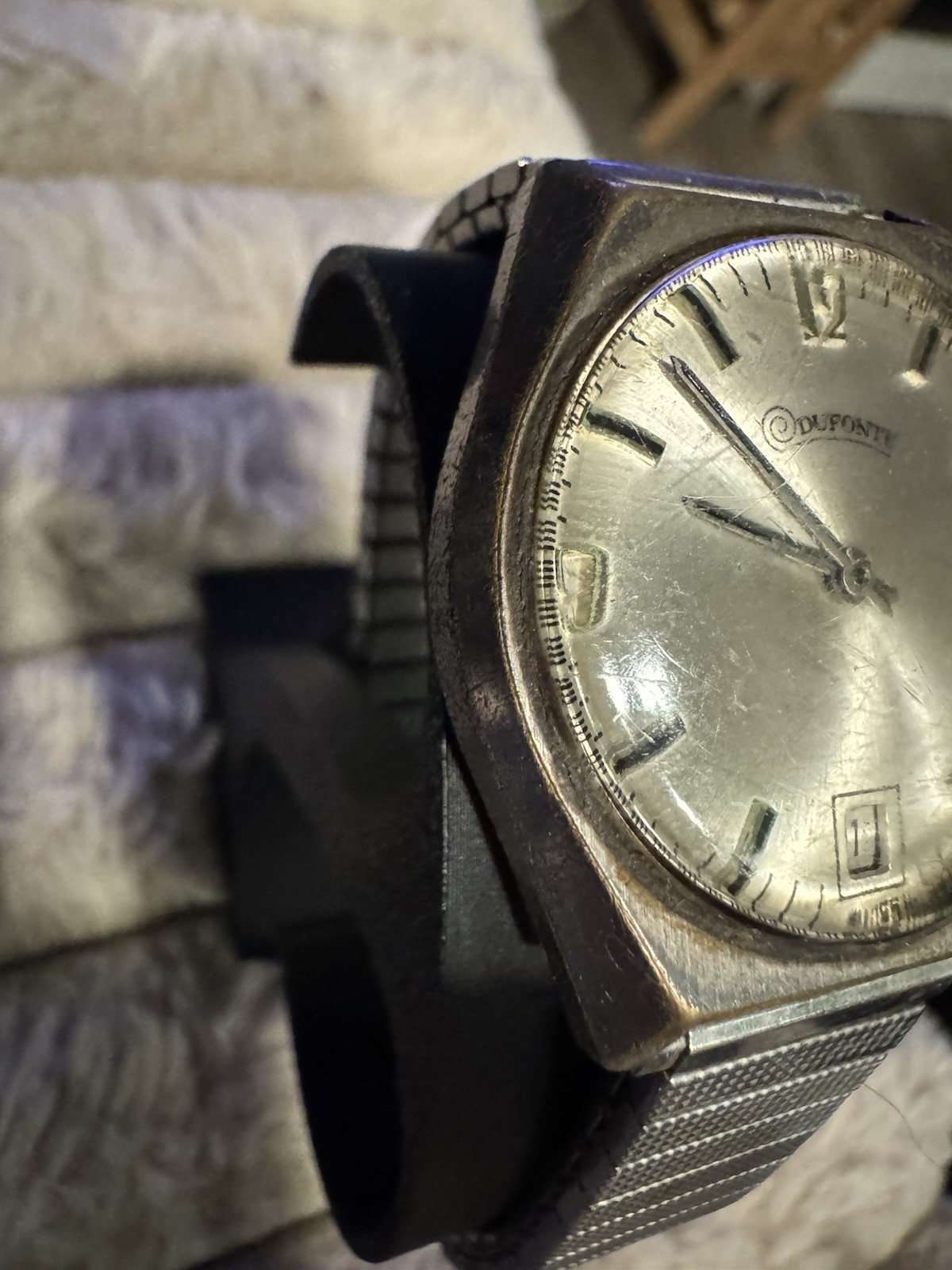 Dufonte by Lucien Piccard Men’s Vintage Watch Running Well See Description
