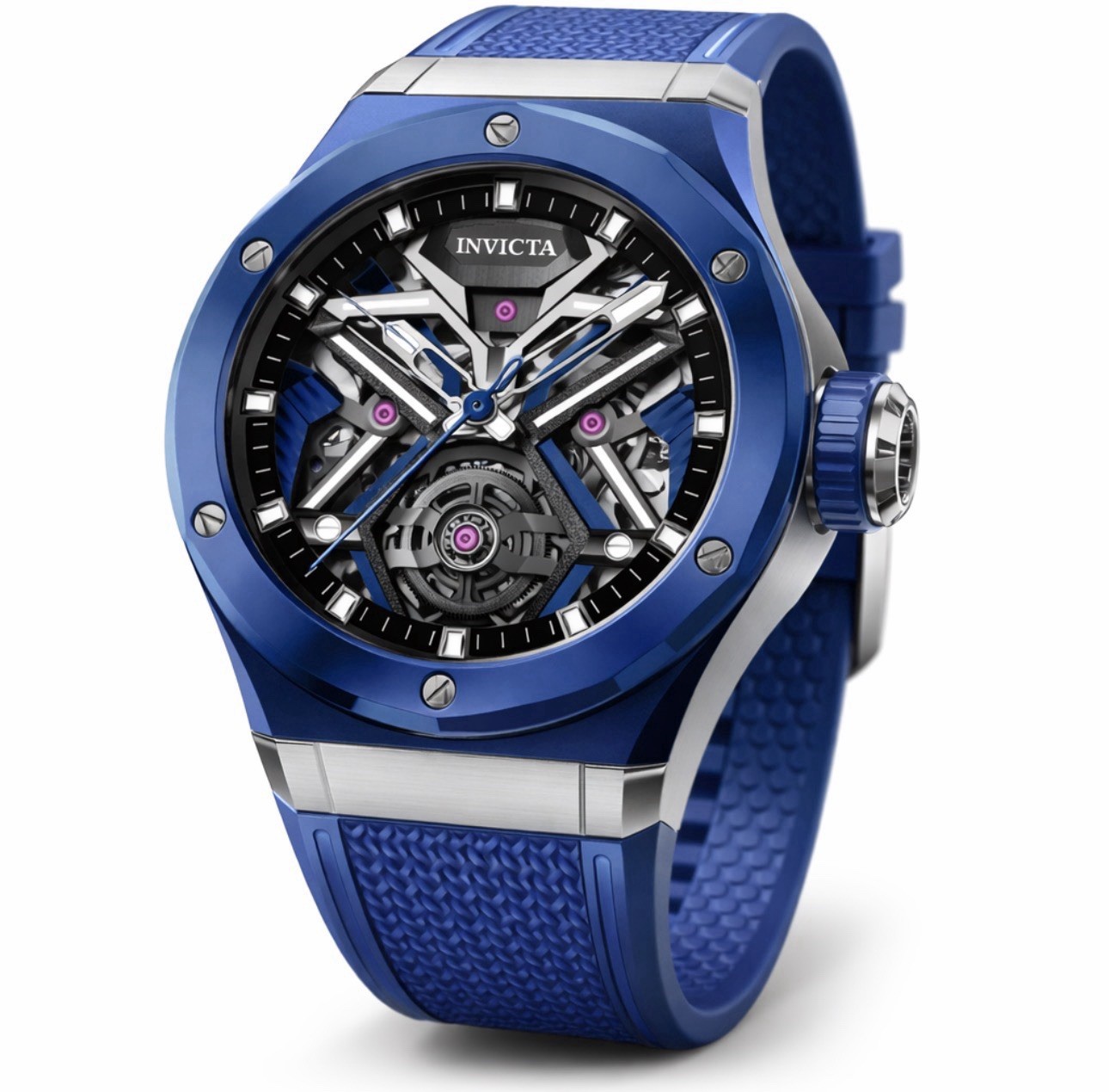🔥Invicta Celestial K9 Case AUTOMATIC 45mm w/Skeleton Dial, Lock Case 69543
