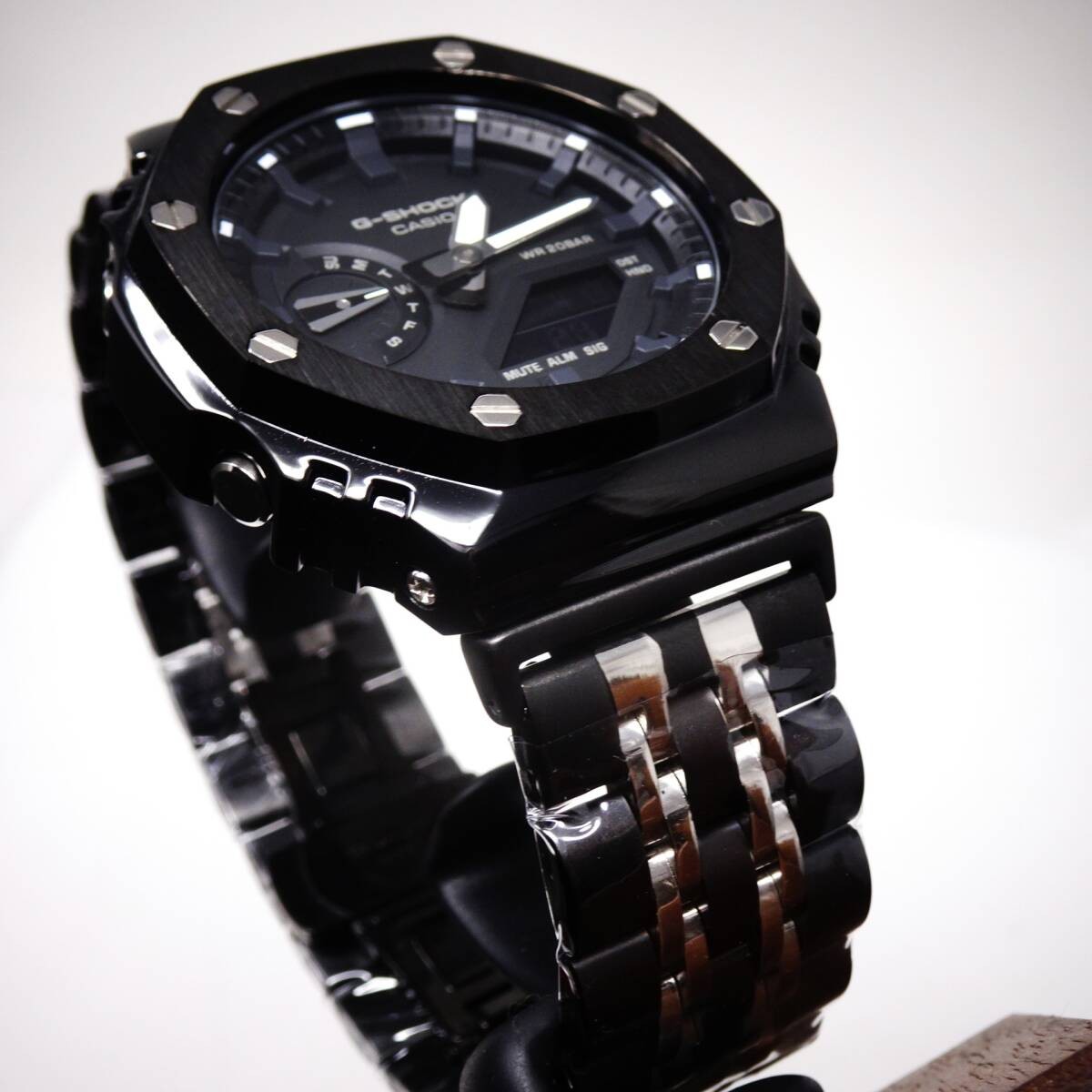 〓New〓mod Casioak〓G-Shock custom watch〓GA2100CM body included〓Stainless steel