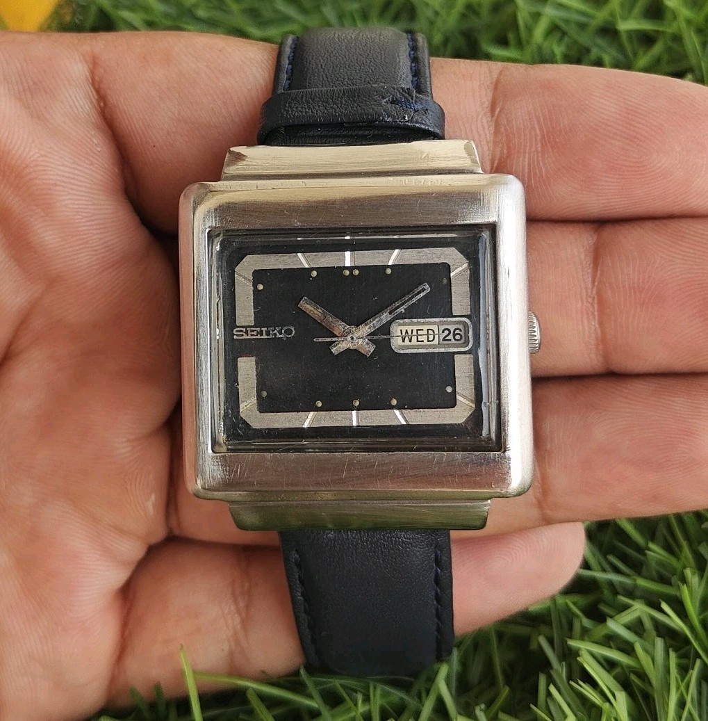 Vintage Seiko 5 Automatic BLACK Dial –1986, Japan-M | Ref 6309| 17 Jewels
