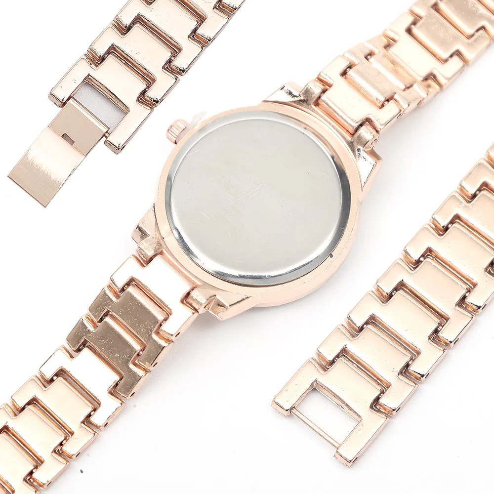 Luxury Shiny Fine Zircon Quartz Watch Elegant All-Star Jewels Wome