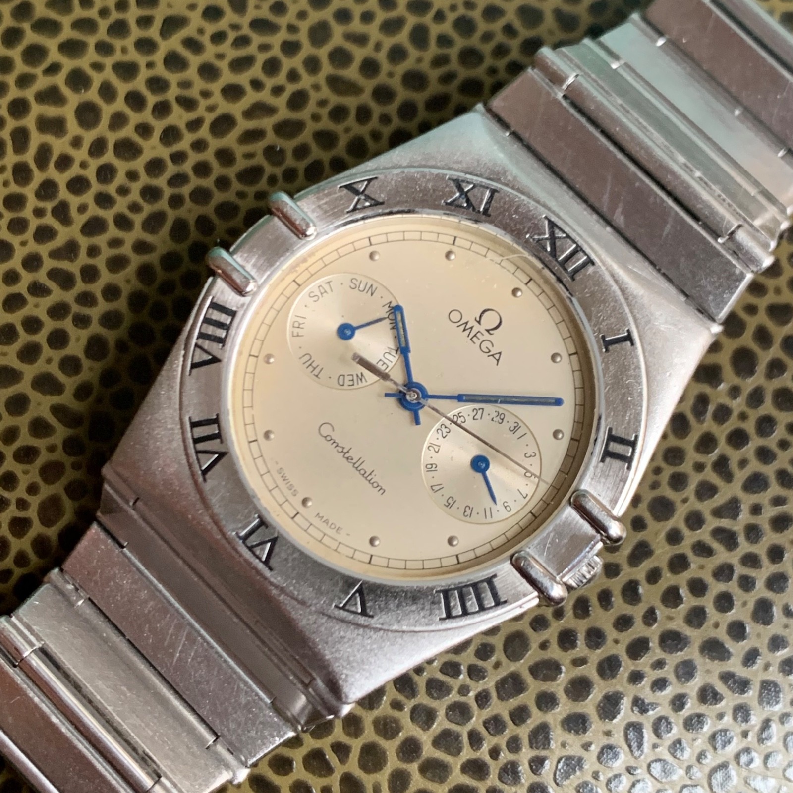 Omega Constellation Day Date Ref. 1520.30 Stainless Steel Wristwatch