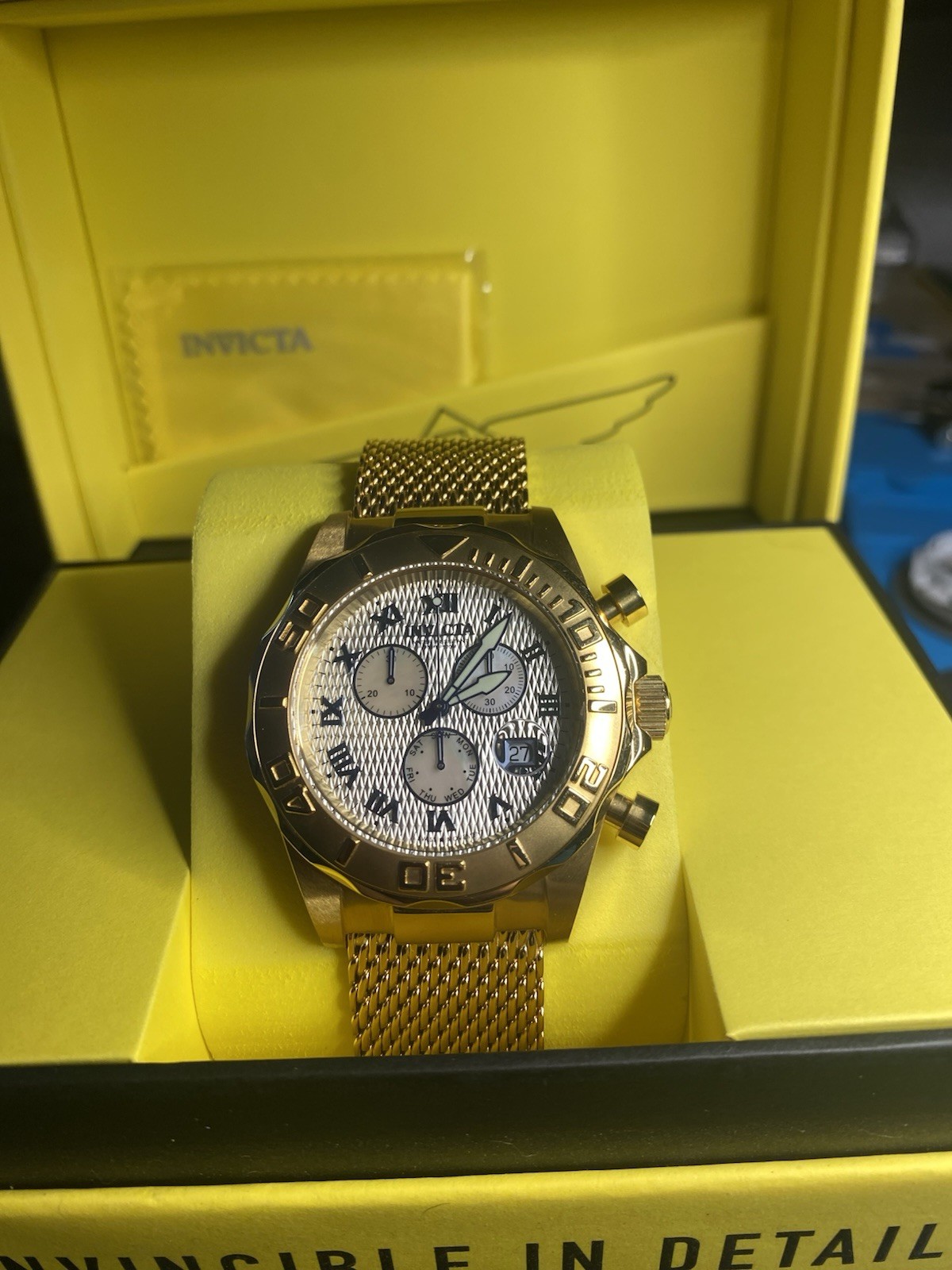 Invicta Sea Wizard Men’s Limited Edition Quartz Chronograph 100m 48mm Watch
