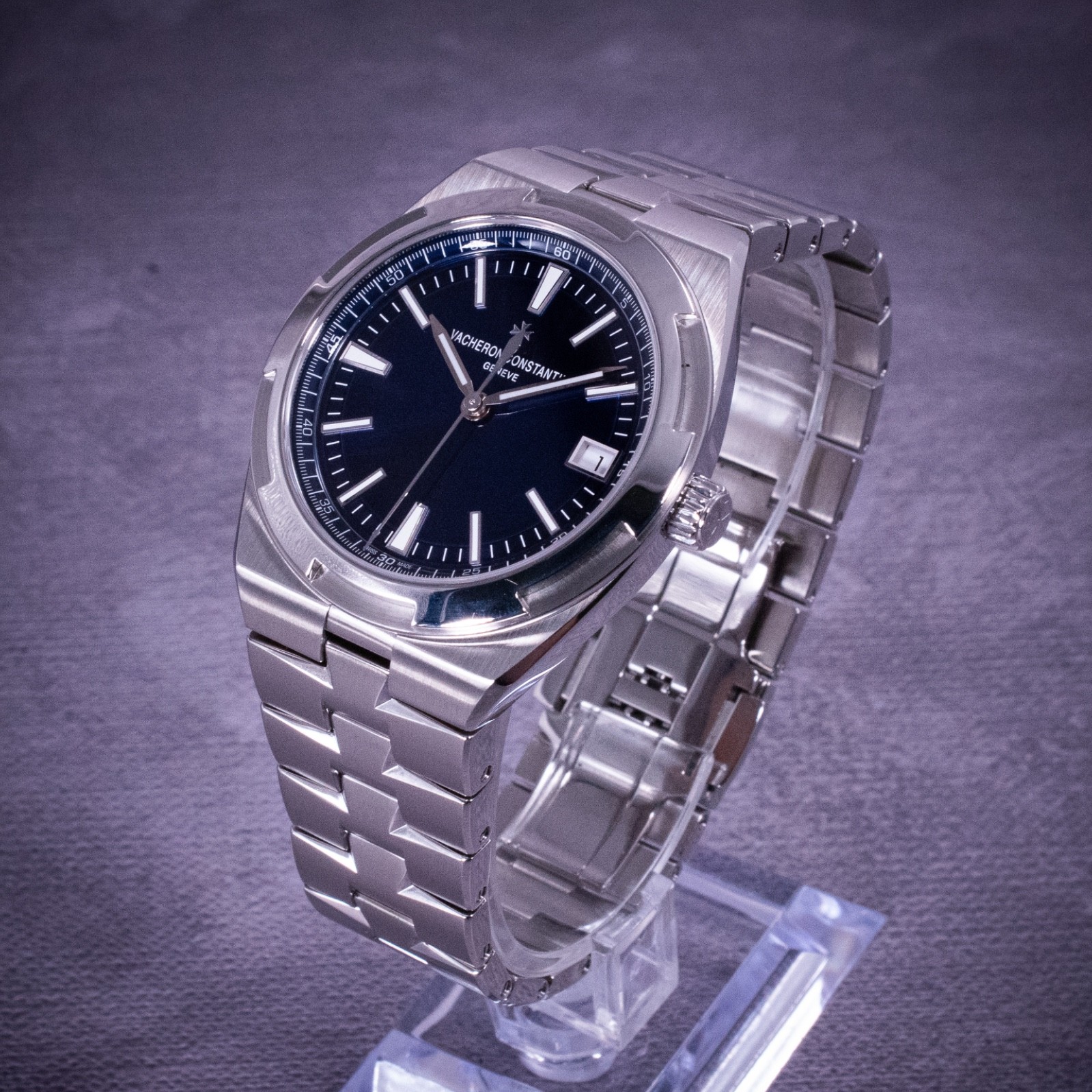 Vacheron Constantin Overseas 41mm Blue Dial, Ref. 4500V/110A-B128 with B&P