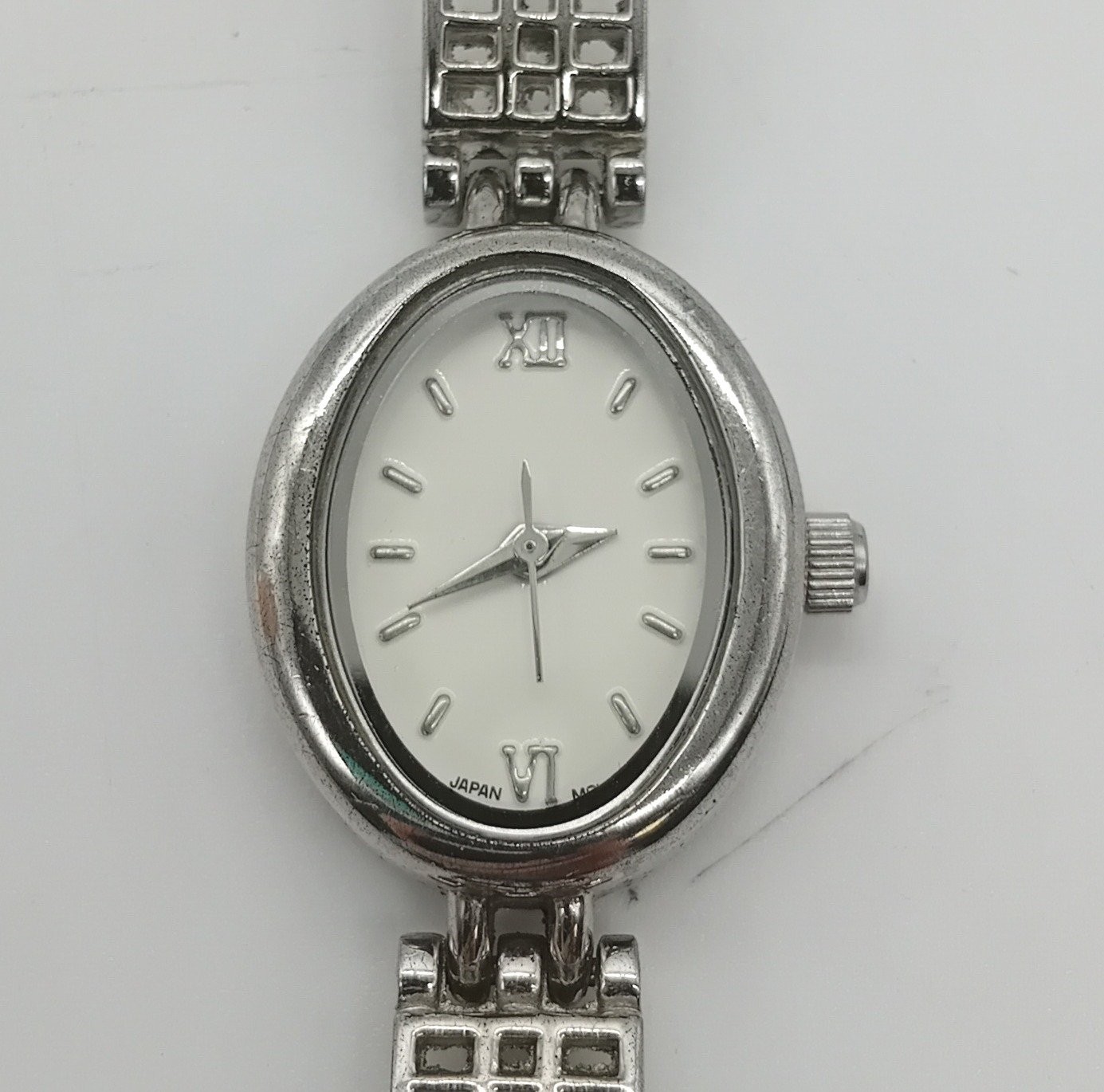 PH Women’s Silver Wristwatch Stick Indexes Pre-Loved