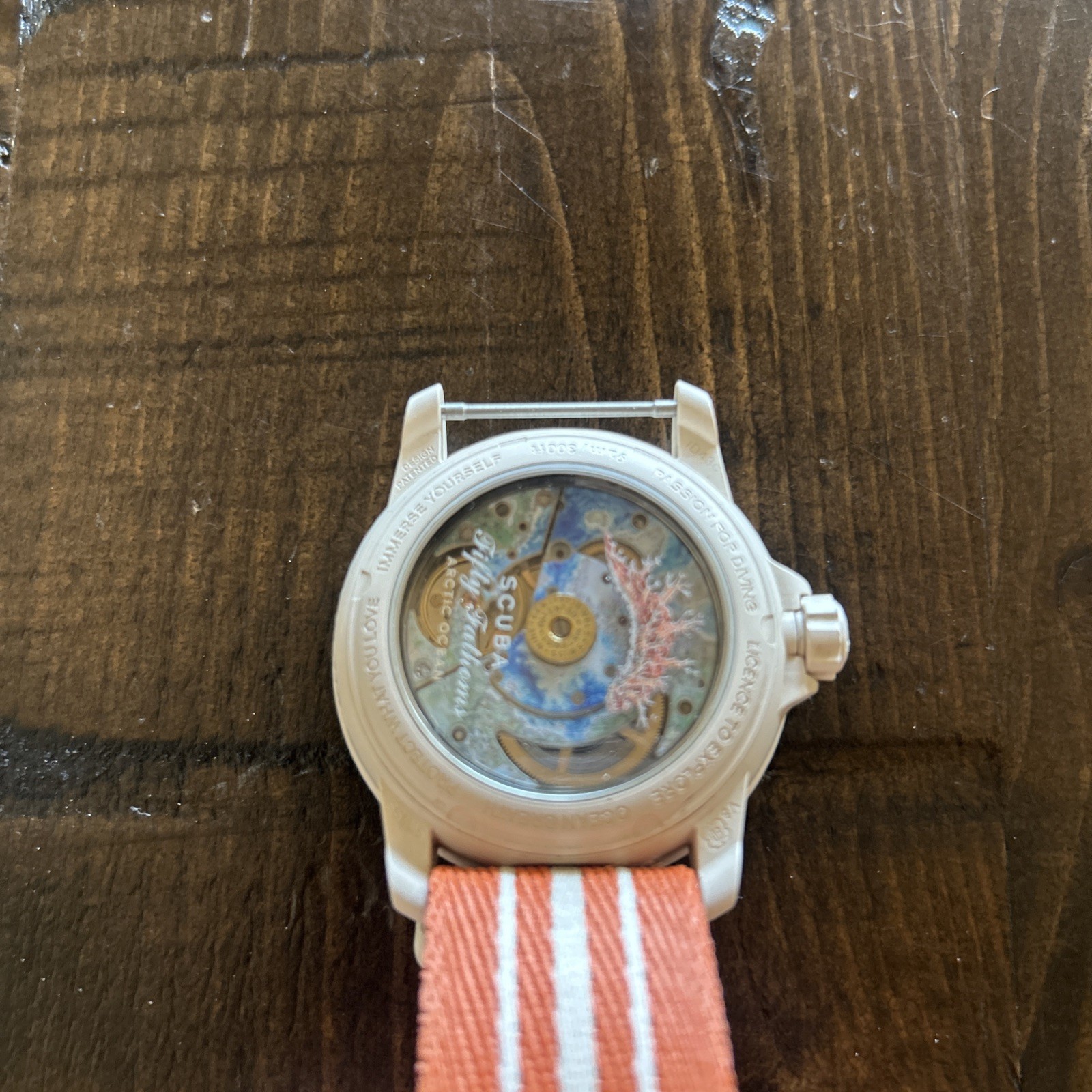 Swatch x Blancpain Scuba Fifty Fathoms Arctic Ocean Auto without box or papers