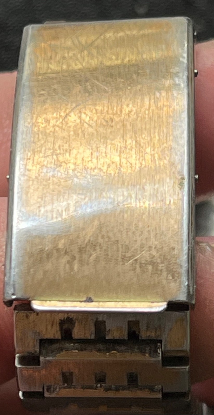 RARE VINTAGE 27J SEIKO BELL-MATIC 4006-7012 DAY DATE AUTO WEEKDATER GOLD WATCH.