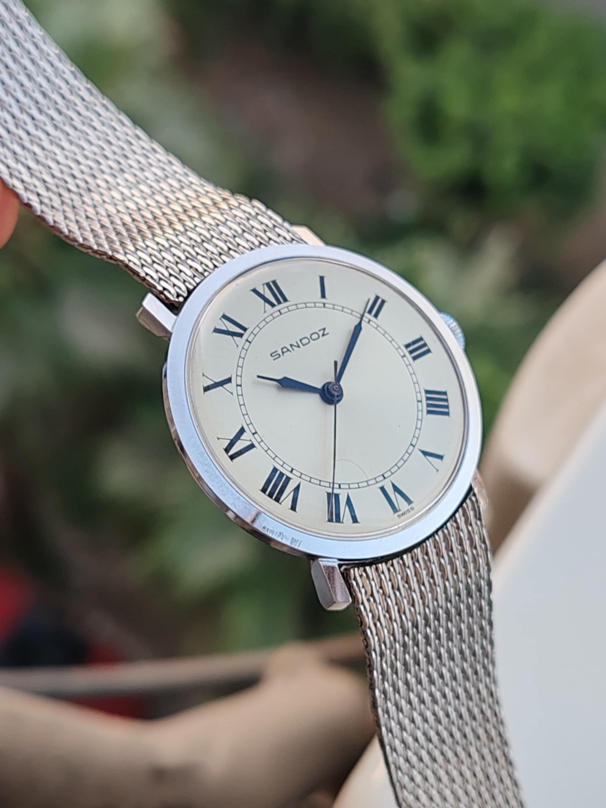 Sandoz Manual winding Rare Dial
