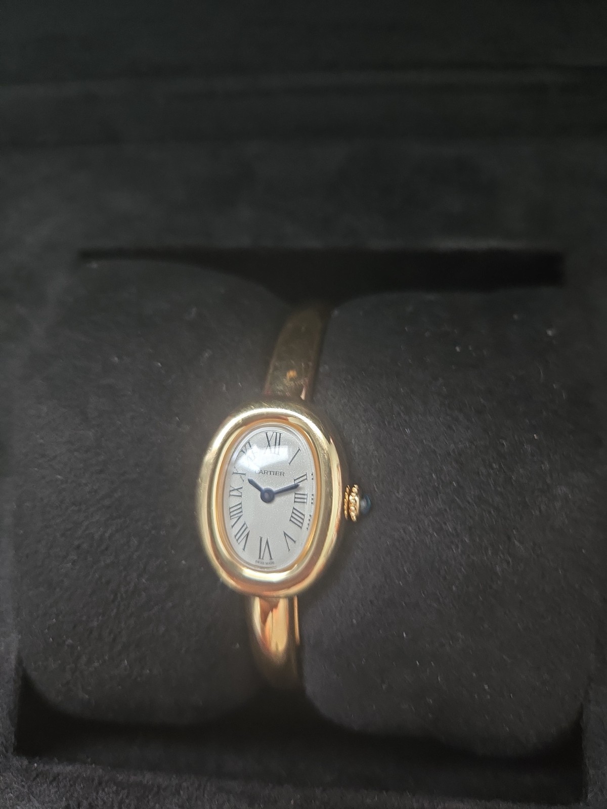 2025 Cartier Baignoire Mini 24.6mm x 18.7mm – size 15 Yellow Gold WGBA0044