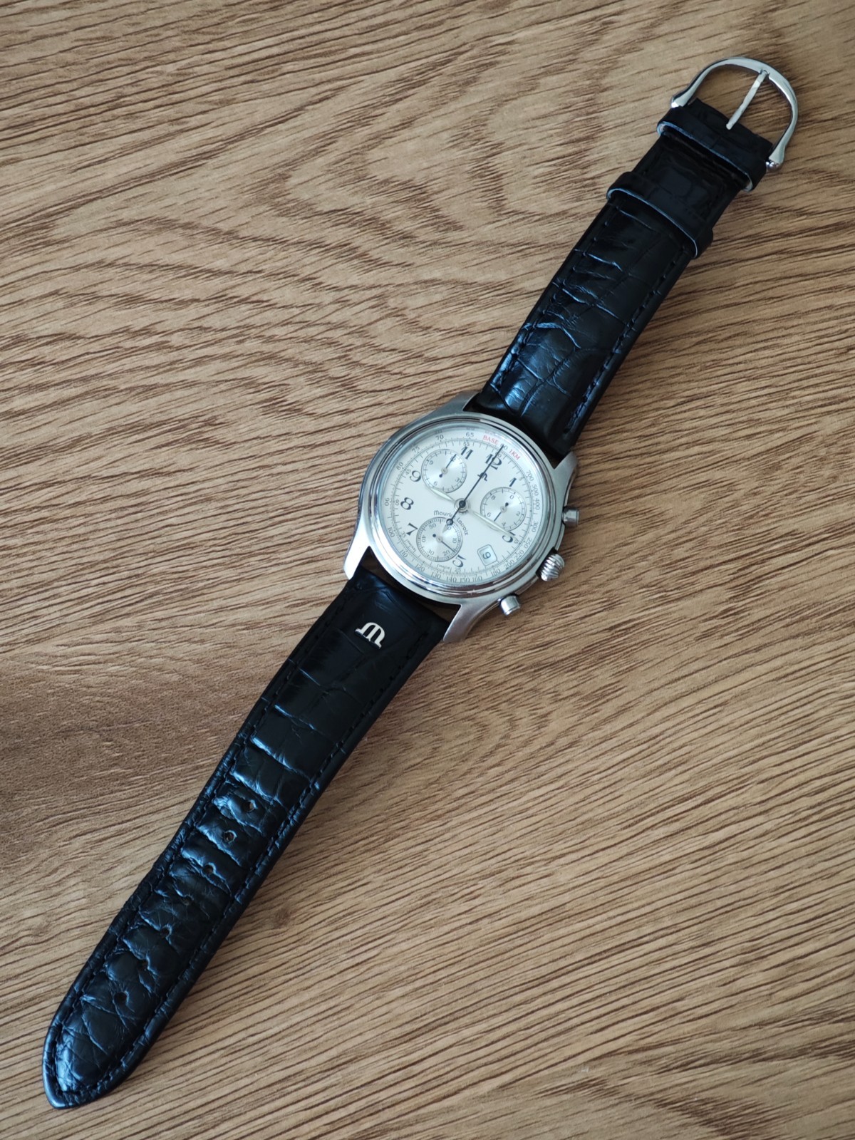 Maurice Lacroix Chronograph Ref. 04724 Swiss Made Rare Men’s Watch (W0221)