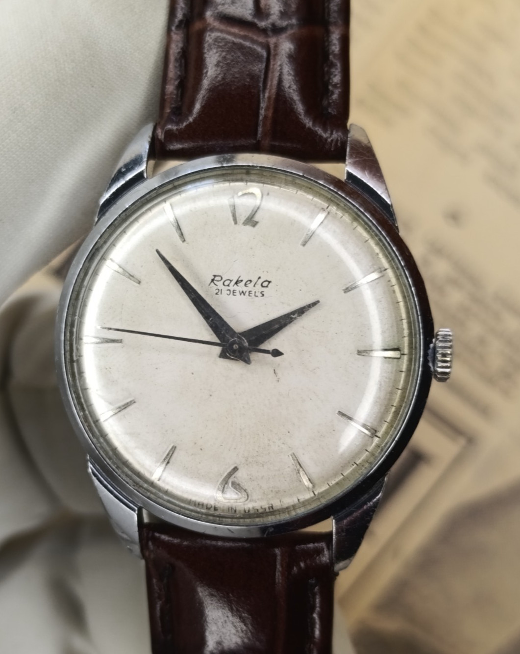 Original Collectiable Soviet Vintage watch Raketa Baltika 2609A.I 21J USSR 1960s