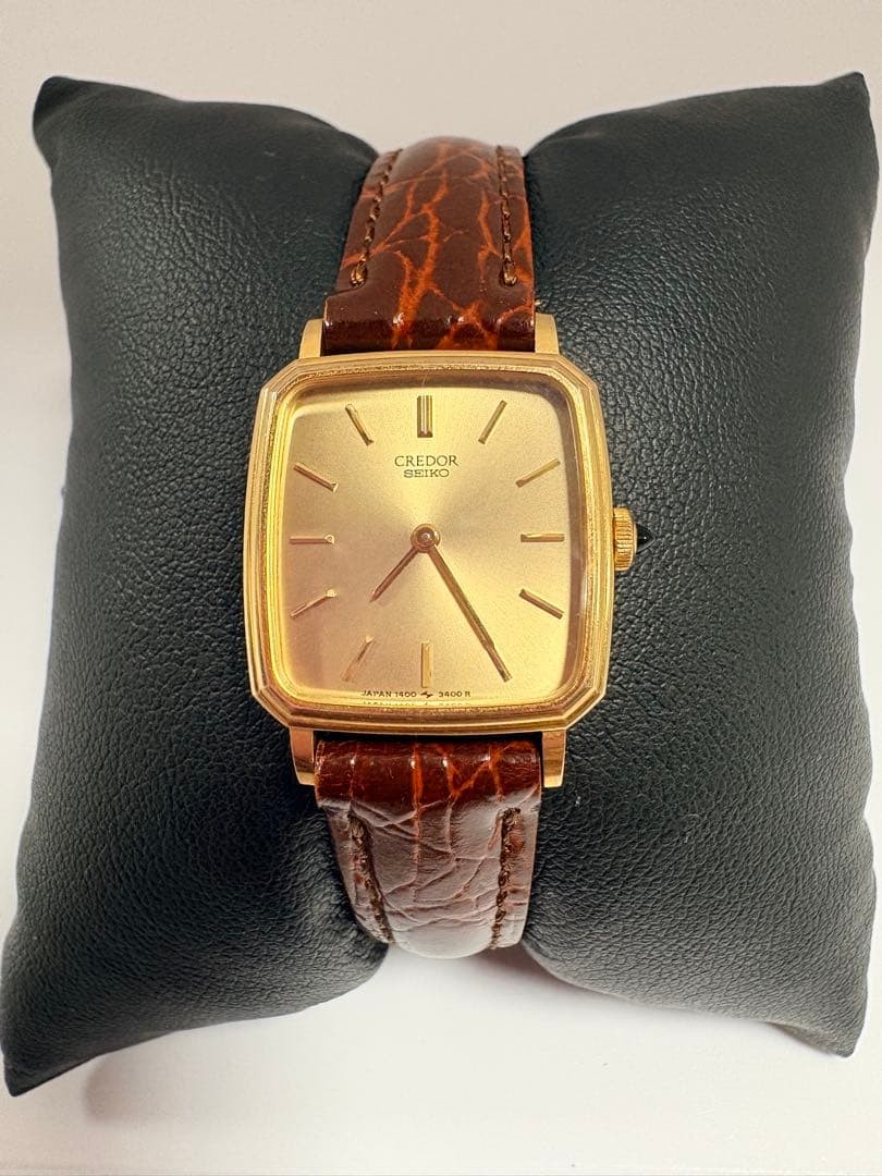 SEIKO CREDOR 1400-6930 Gold 14K Safe packing!