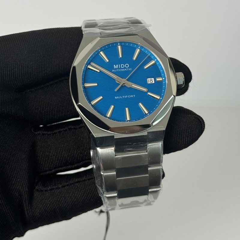 Mido Multifort 8 One Crown 40mm Turquoise Dial Men’s Watch M0555071104100