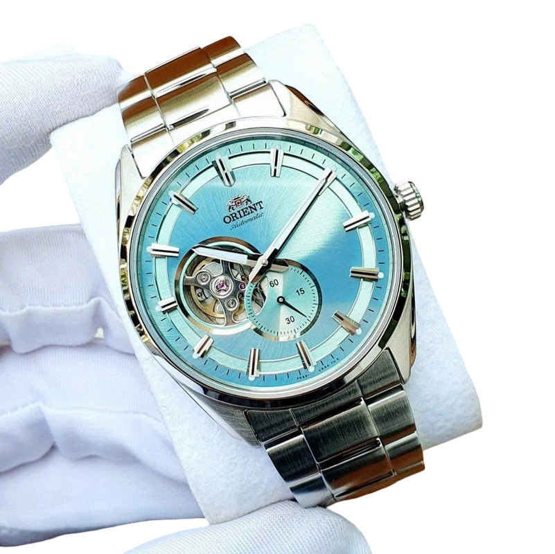 Orient Automatic Sapphire Crystal Blue Dial Stainless Men’s Watch RN-AR0009L