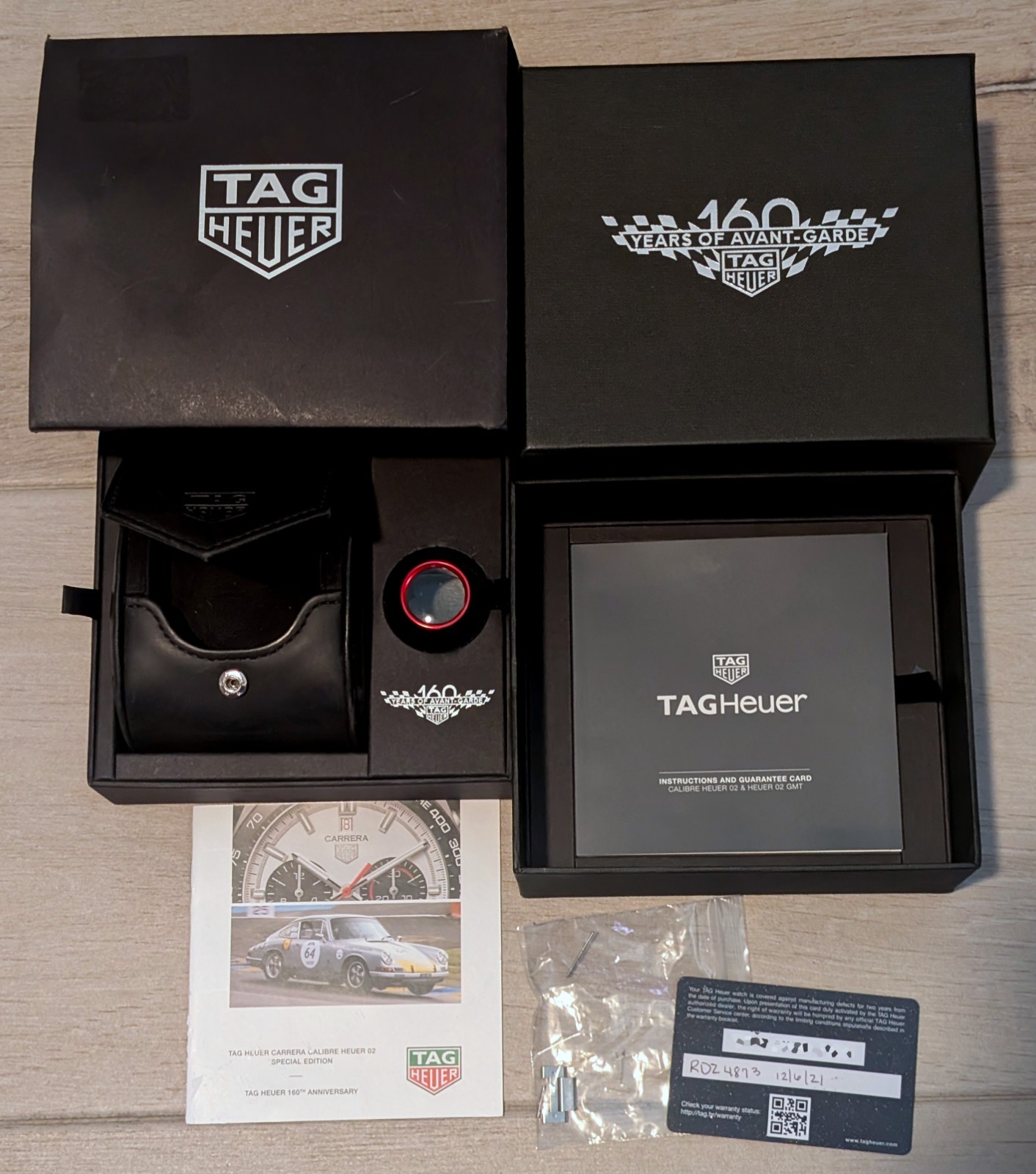 TAG Heuer Carrera 160 Years Anniversary Edition, 44 mm, CBN2A1D.BA0643