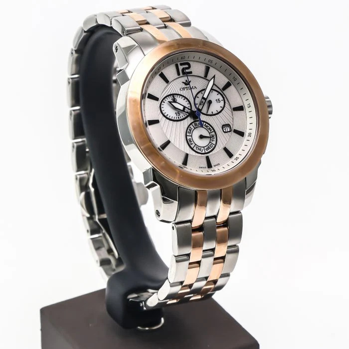 Optima – Swiss Chronograph – OSC391-SR-1 Swiss Ronda 46 mm OSC391 30 m (3 ATM