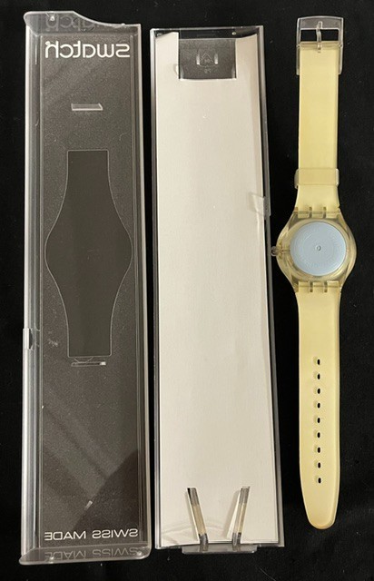 Swatch Watch Bunnysutra STGK101 Originals Touch 2004 Swiss Wristwatch Touch Game
