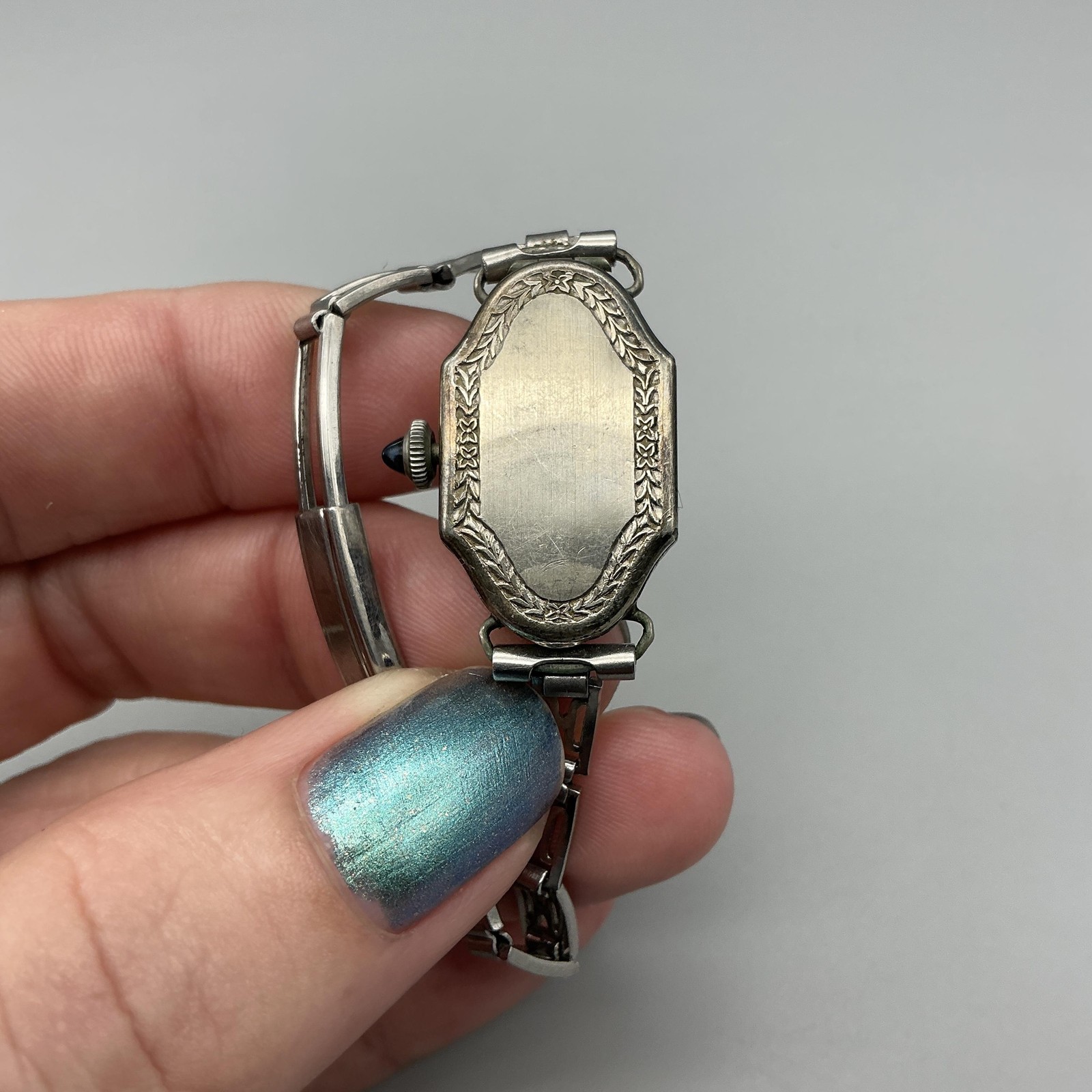 Vintage Wearwel Womens Watch 16mm 19K Rolled Gold Plated Manual Art Deco 6″