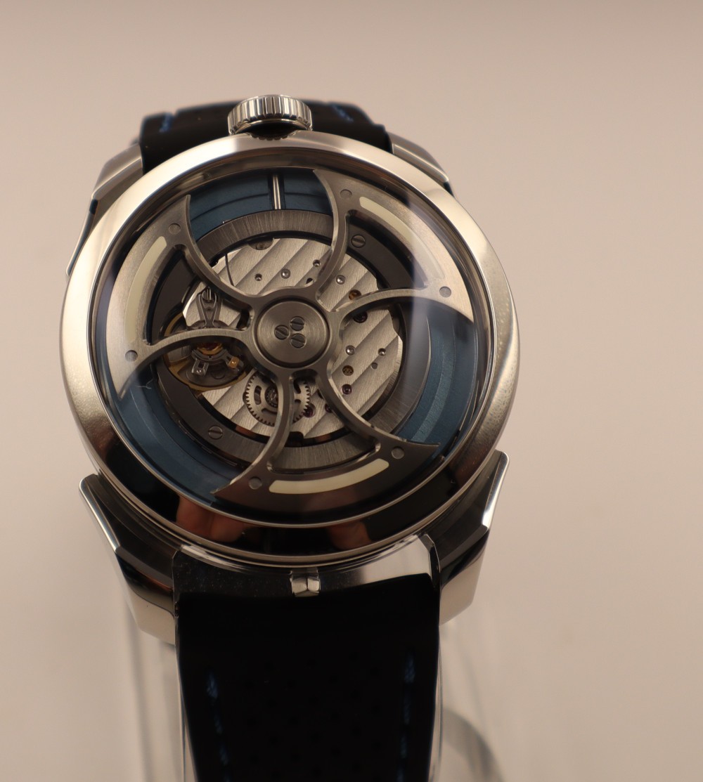 MB&F M.A.D.1S Ice Blue Raffle Edition – MAD 1S Full Set Aftermarket Strap + OEM