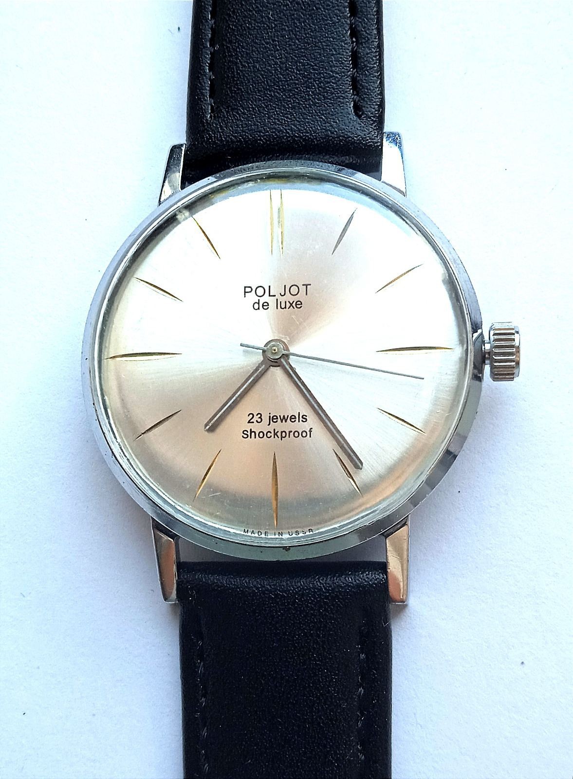 Poljot de luxe 23 Jewels Ultra Slim 2209 USSR Vintage Men’s Watch