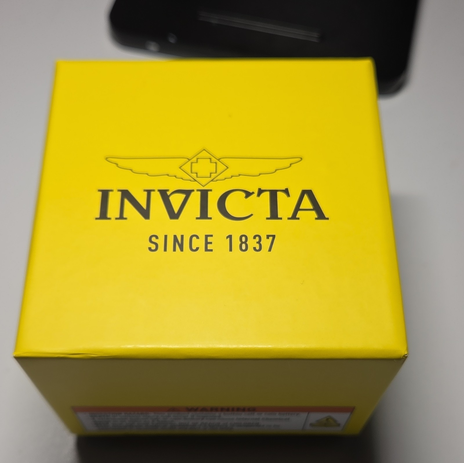 Invicta Pro Diver Men’s Gold-Tone SS Watch Black Dial Quartz 200m Date 37.5mm