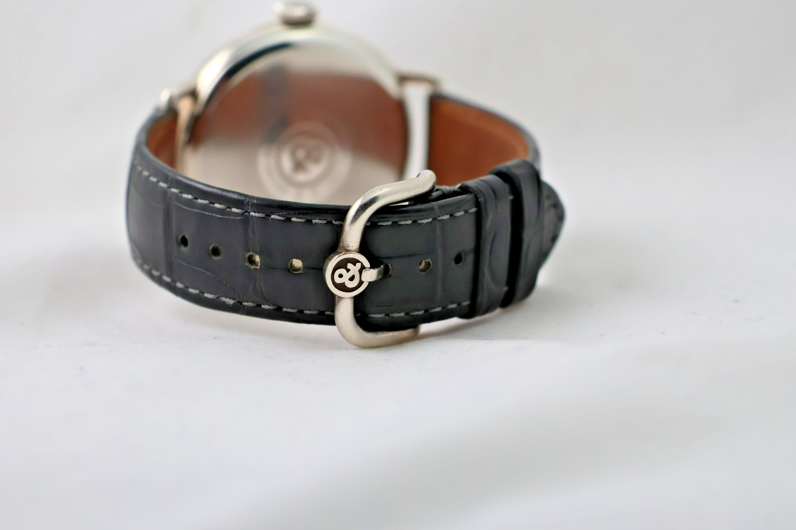 BELL & ROSS BRWW1 -70-AG 925 SILVER HAND WIND MANUAL WATCH ARGENTIUM SWISS