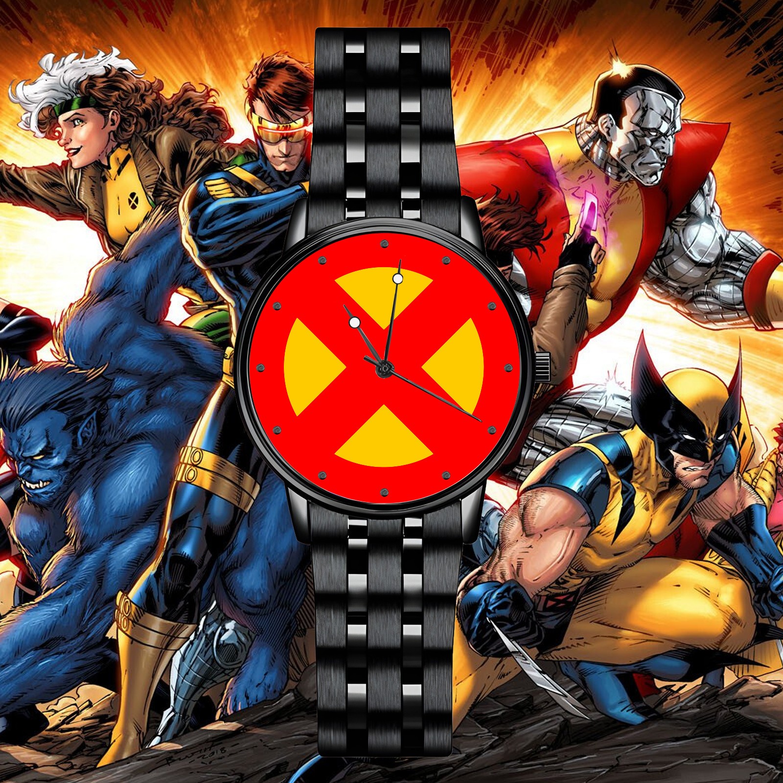 X-Men Symbol Multicolor Watch Collection
