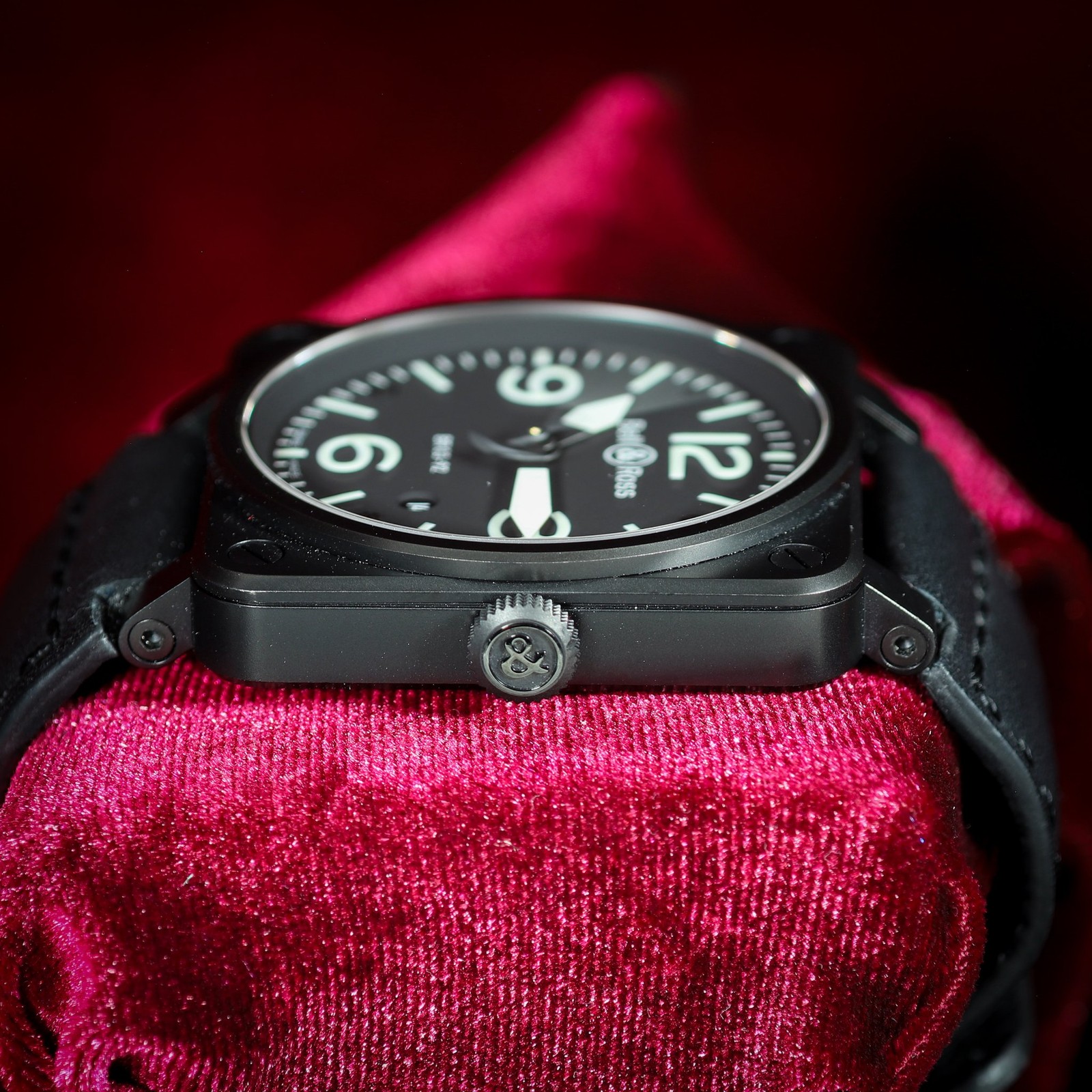 Bell & Ross BR03-92-S Matte Black Automatic 42MM Full Set