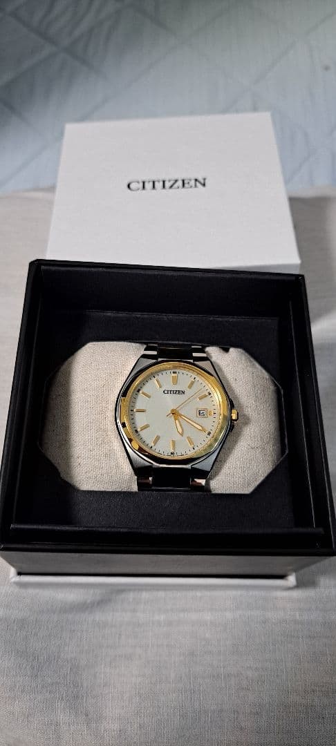 CITIZEN BM6664 67P Silver Gold