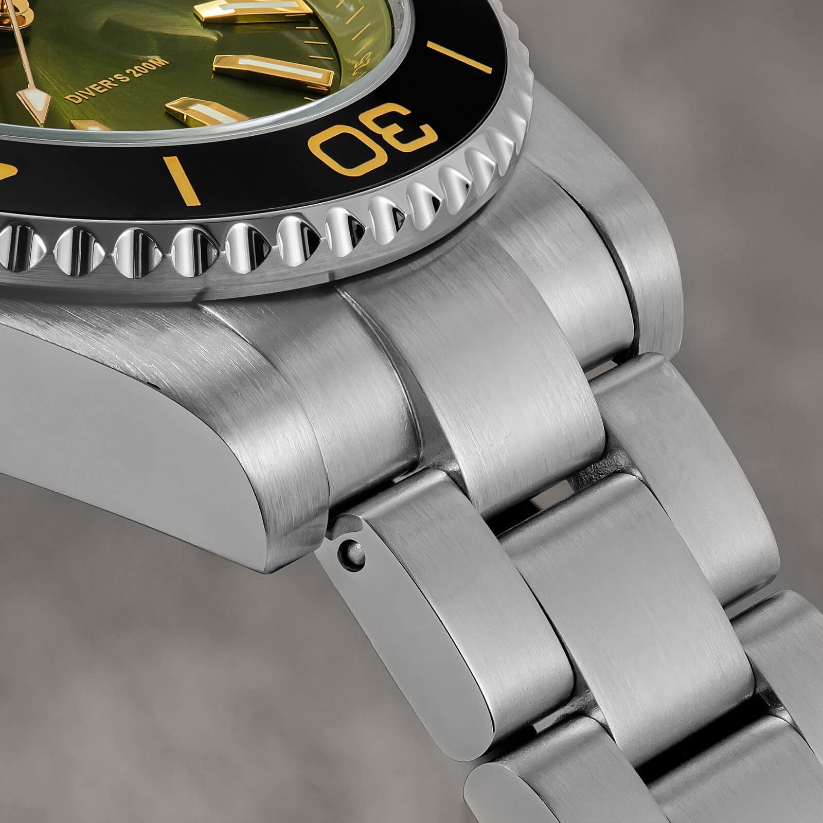 ADDIESDIVE 200M Dive Watch Japanese Quartz 41MM Ceramic Bezel Stainless Steel