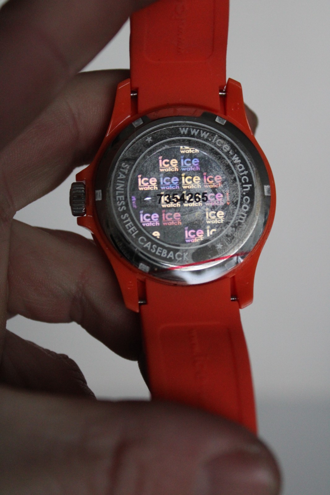 Ice-Watch Unisex Adults Orange Silicone Watch, SI.OE.U.S.09 (NEW)