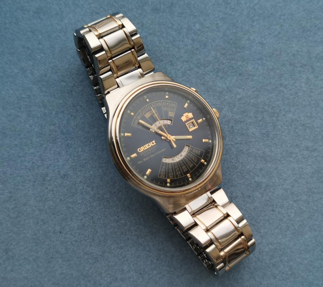 Automatic JAPAN Watch ORIENT COLLEGE EA46D001-91CA Perpetual Multi Year Calendar