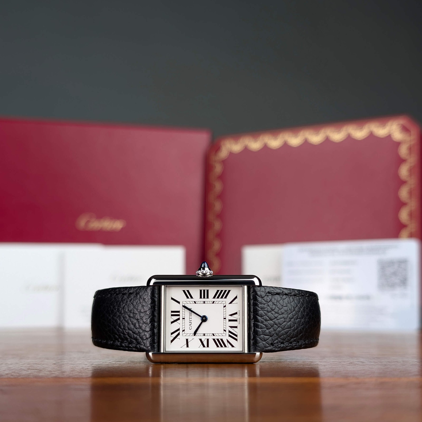 2025 Complete Set Large 25.5mm x 33.7mm Cartier Tank Must WSTA0109