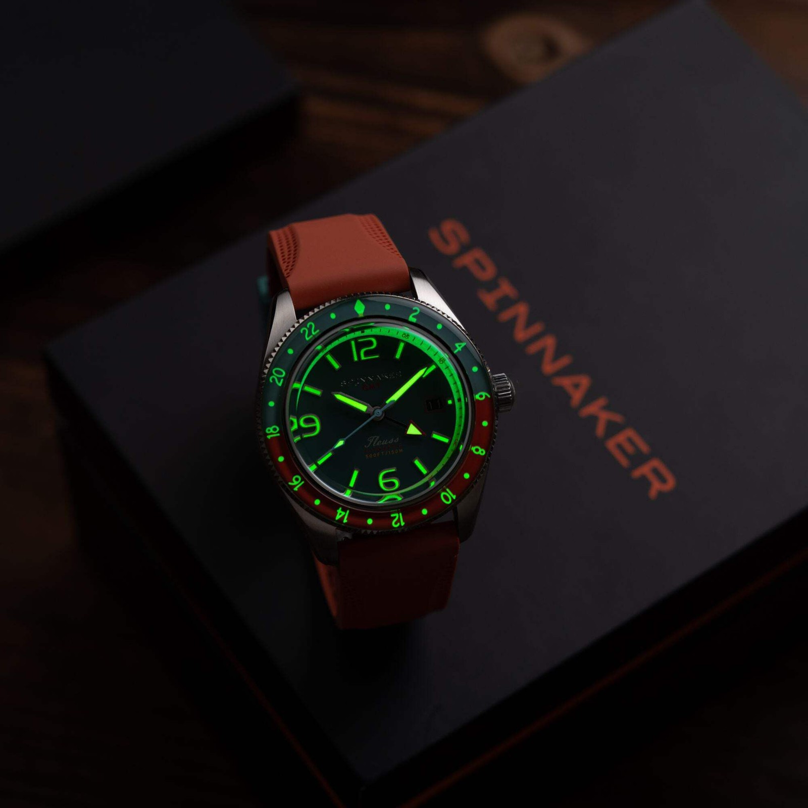 Spinnaker Fleuss Stainless Steel 43mm Japanese Automatic Wristwatch SP-5120-33