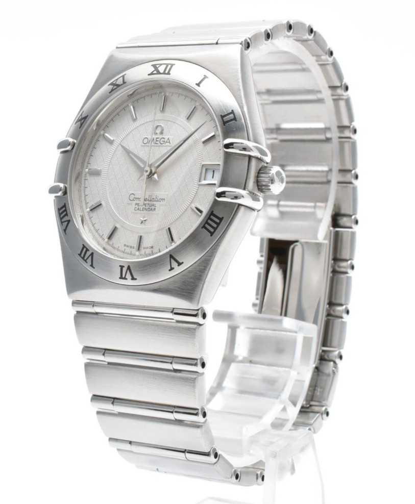 [MINT] Omega Constellation Perpetual Calendar 1552.30 Quartz Silver Watch JAPAN
