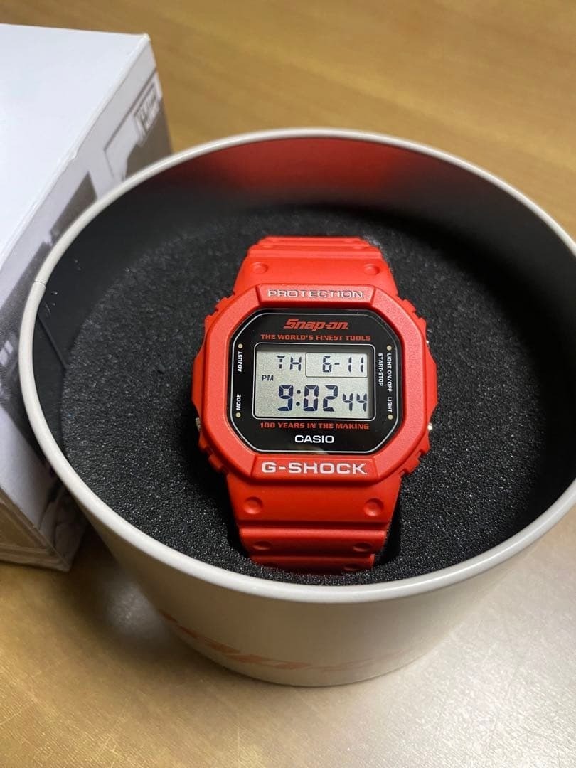 Snap On Casio G SHOCK 100th Anniversary Watch Limited Genuine Edition